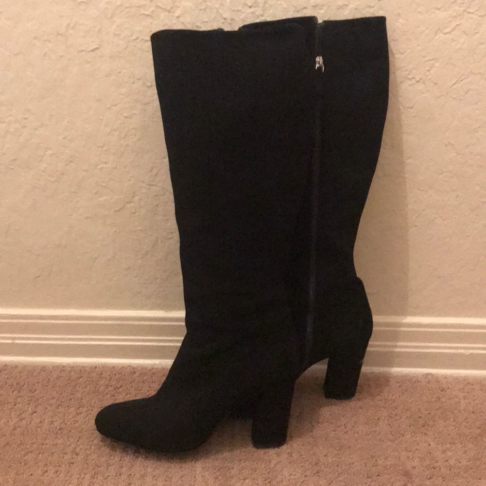 Pollice Lee Suede Knee High Boots